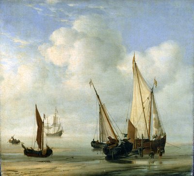Kalm Zee door Willem van de Velde the Younger
