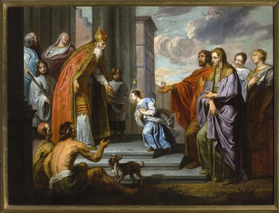 Presentatie van Maria in de Tempel door Willem van the Elder Herp