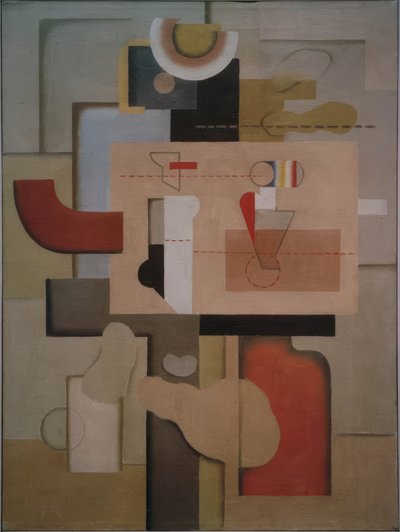 Atelierfoto I door Willi Baumeister