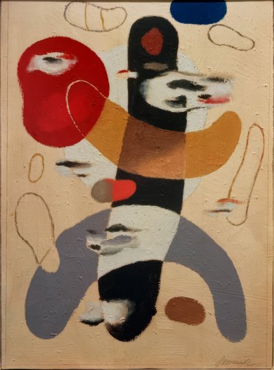 vlammetje door Willi Baumeister