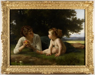 Verleiding door William-Adolphe Bouguereau