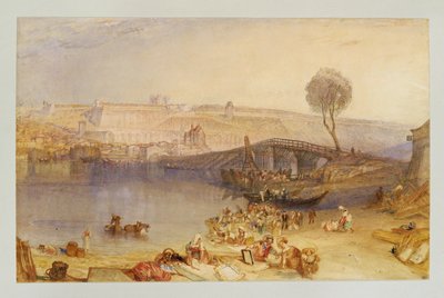 Uitzicht op het kasteel in St. Germain-en-Laye ... door William (1789-1862) Turner