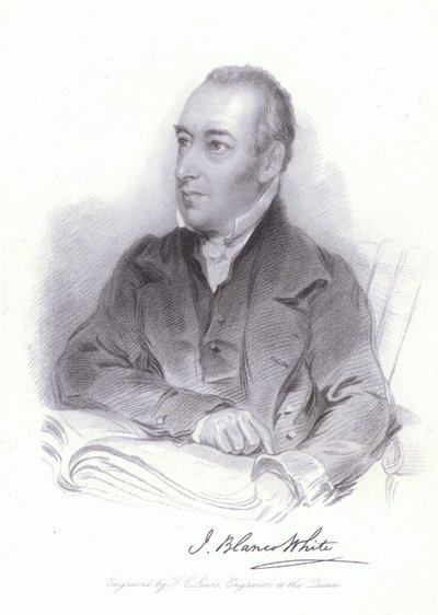 Joseph Blanco White, Spaanse theoloog en dichter door William (after) Behnes