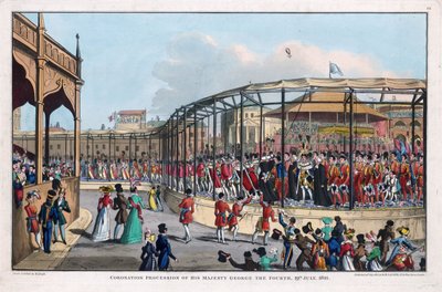 Kroningsprocessie van George IV, St James