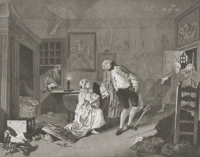 Marriage a la Mode door William (after) Hogarth