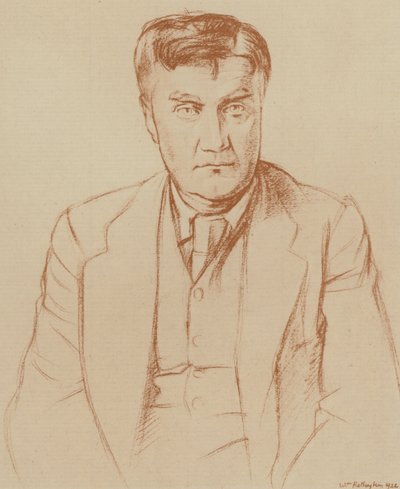 Ralph Vaughan Williams door William (after) Rothenstein