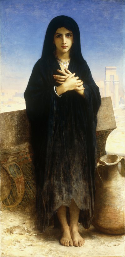Een Jonge Fellah Meisje, 1876 door William Adolphe Bouguereau