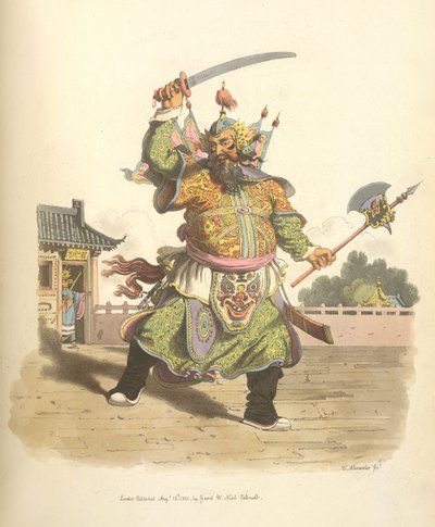 Een Chinese komiek door William Alexander
