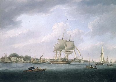 De Theems bij Erith door William Anderson