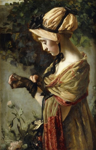 De middagwandeling, 1880 door William Banks Fortescue