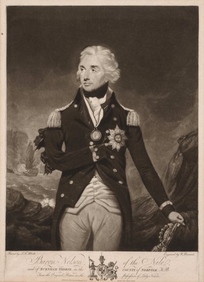 Horatio Nelson door William Barnard