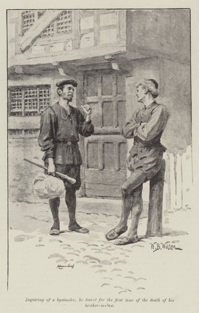 Meester John Horseleigh, Ridder, door Thomas Hardy door William Barnes Wollen