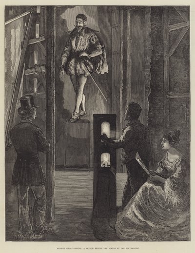 Moderne Geesten Oproepen, een Schets Achter de Schermen bij de Polytechniek door William Bazett Murray