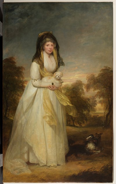 Portret van Koningin Charlotte (1744-1818) door William Beechey