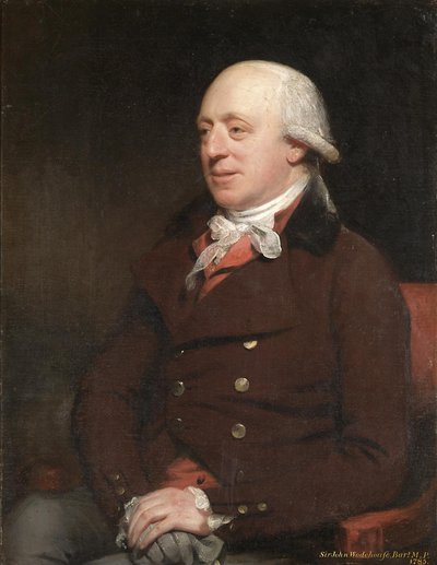 Portrait of Sir John Wodehouse M.P. Norfolk (1741-1834) door William Beechey