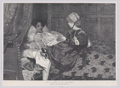 Altijd welkom, uit "The Illustrated London News". door William Biscombe Gardner
