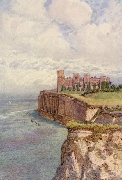 Kingsgate Kasteel vanuit het Westen door William Biscombe Gardner