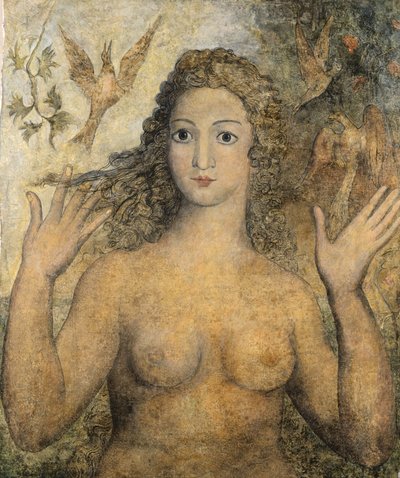 Eva die de Vogels Benoemt door William Blake