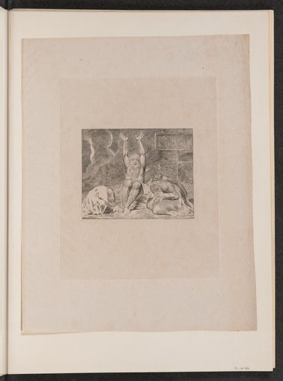 Jobs Wanhoop door William Blake