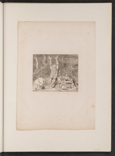 Jobs Wanhoop door William Blake