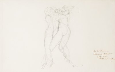 Paolo en Francesca door William Blake