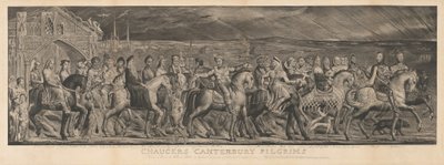 De Canterbury Pelgrims door William Blake