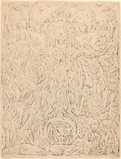 Het laatste oordeel door William Blake