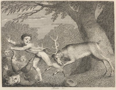 Het tamme hert door William Blake