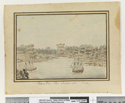 Sydney Cove, Port Jackson. 1788 door William Bradley