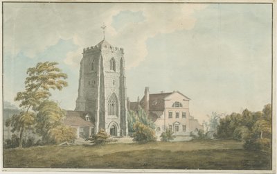 Ranton Abbey [Priory]: aquarel, nd [laat 18e eeuw] door William Carter