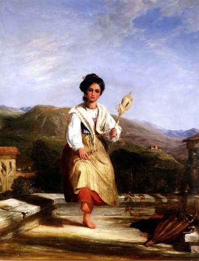 Een meisje uit Sorrento door William Collins