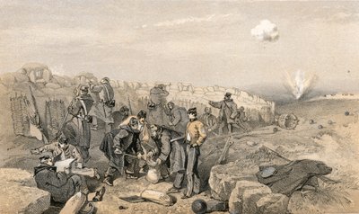 Russische Schuttersput door William Crimea Simpson