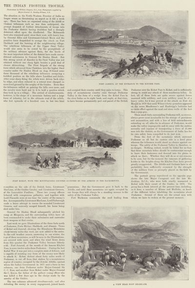 Het Indiase grensprobleem door William Crimea Simpson