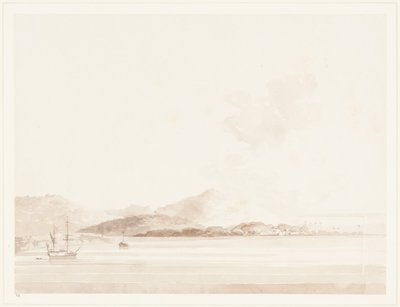Een gezicht in India door William Daniell