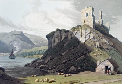 Aros Kasteel, Isle of Mull, Schotland door William Daniell