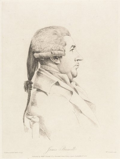 James Boswell door William Daniell