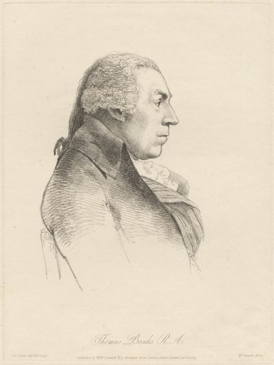 Thomas Banks, R.A. door William Daniell