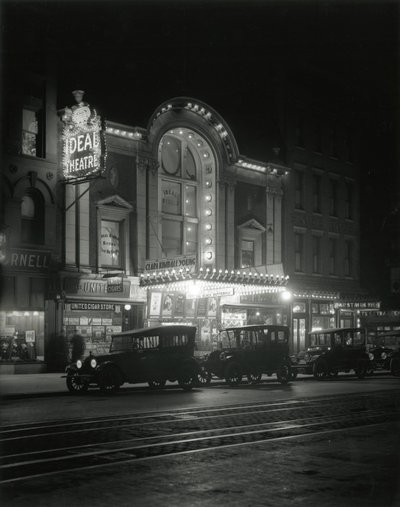 Ideaal Theater, 693 Eighth Avenue, bij 49th Street, c.1916-17 door William Davis Hassler