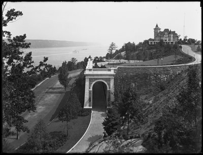 Tryon Hall, Billings Estate, Inwood, New York City, ca. 1914 door William Davis Hassler