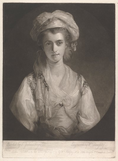 Juffrouw Mary Palmer door William Doughty