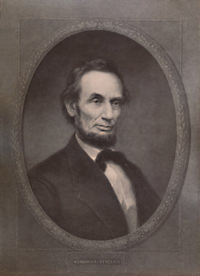 Abraham Lincoln, 16e president van de Verenigde Staten door William Edgar Marshall