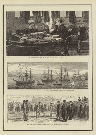 ZKH de overleden hertog van Clarence en Avondale door William Edward Atkins