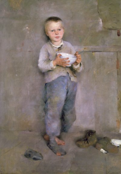 Zo gelukkig als een koning, 1884 door William Edward Stott