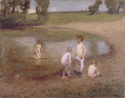 Middag door William Edward Stott