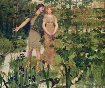 De Gelukkige Vallei, 1898 door William Edward Stott