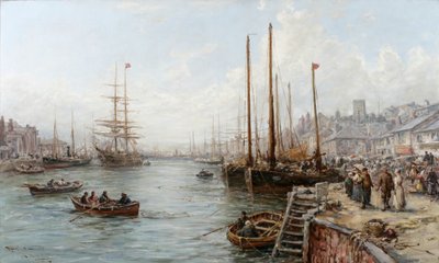 Douglas Haven, Isle of Man door William Edward Webb