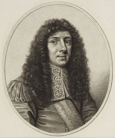 Portret van John Aubrey door William Faithorne