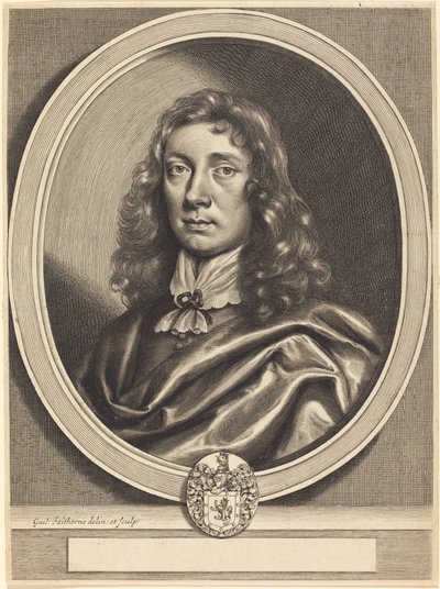 Sir Robert Henley, Bart. door William Faithorne after Robert Walker