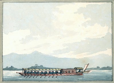 Chinese oorlogsschip door William Ffarington