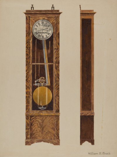 Klok Chronometer, 1941 door William Frank